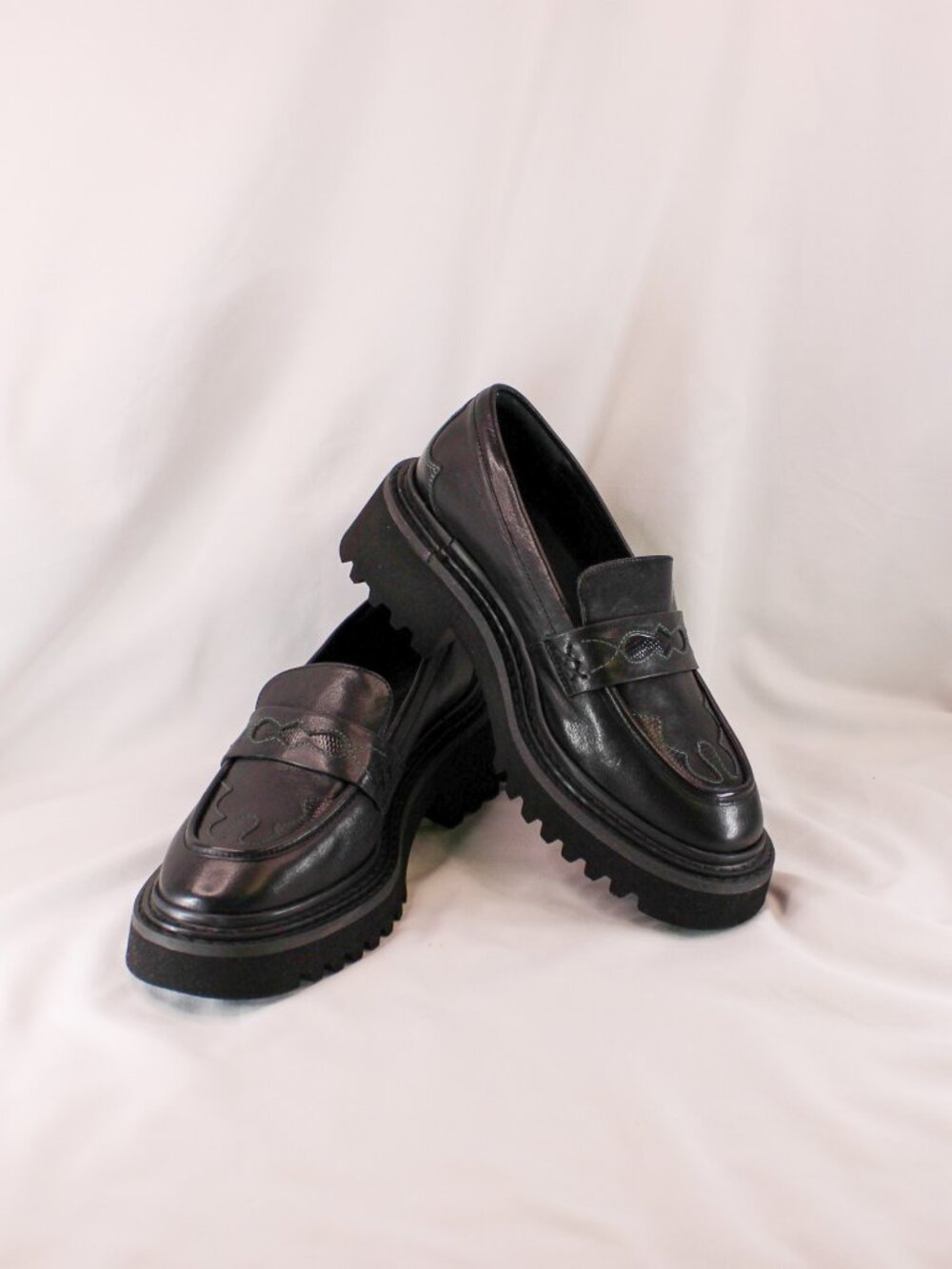 Free People Classic Black Loafer